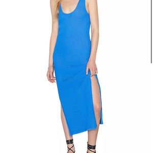 Frame Crochet Midi Dress Size M